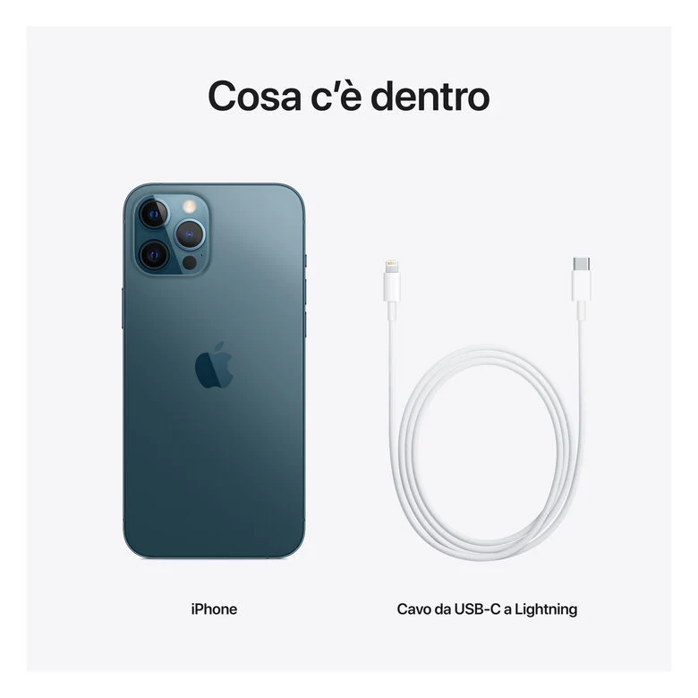Apple iPhone 12 Pro Max 128GB - Blu Pacifico