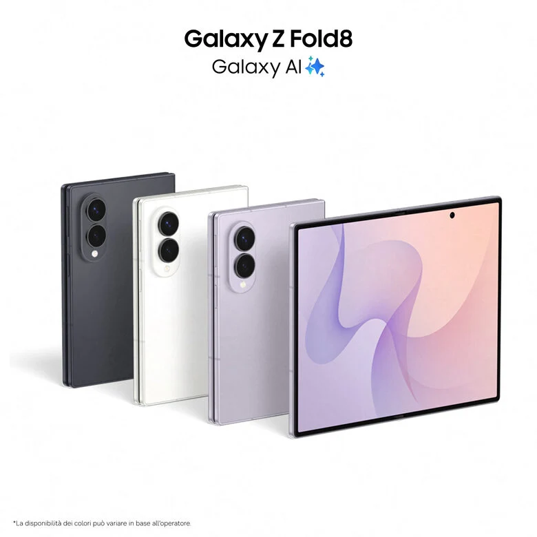 Samsung Smartphone Galaxy Z Fold8 5G 12GB 512GB Graphite 7,6" Dynamic AMOLED 2X