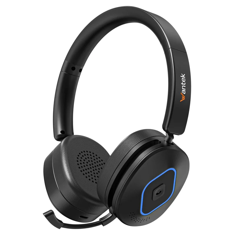 Wantek® 186BTC Bluetooth Multipoint Headset for Work