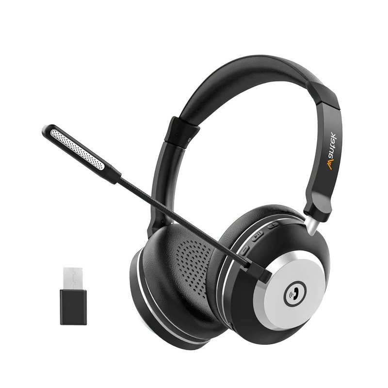 Wantek® WK882BT Noise Canceling Bluetooth Headset for Work