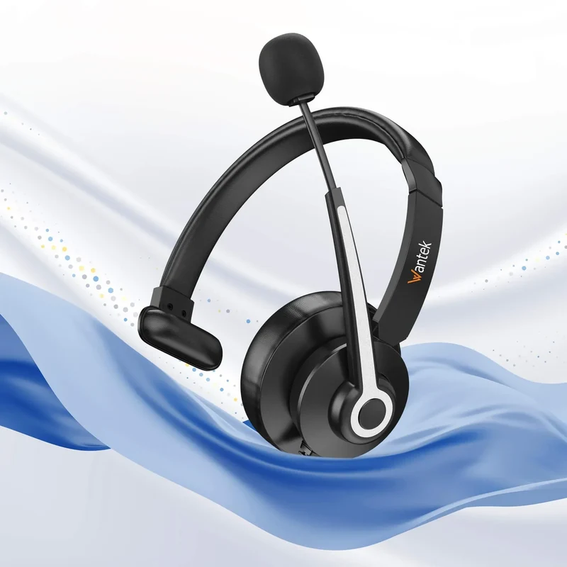 Wantek® h783 mono 3-in-1 USB Headsets with Microphone