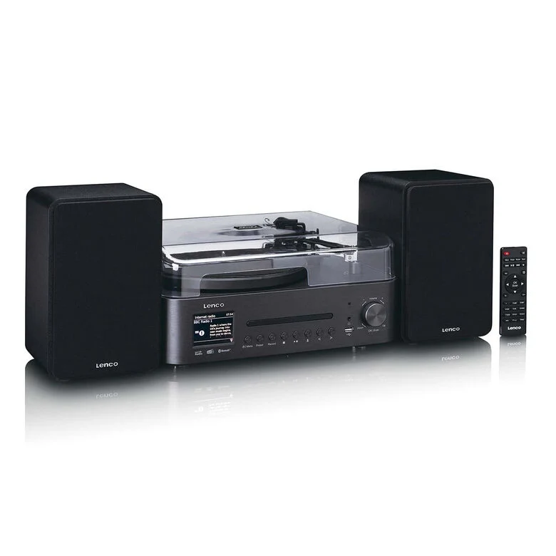 Lenco MC-760BK set audio da casa 60 W Nero