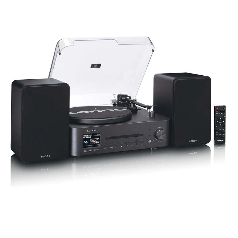 Lenco MC-760BK set audio da casa 60 W Nero