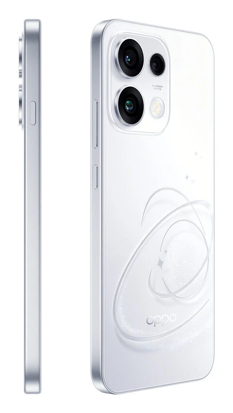 OPPO Reno16 F 5G AI Smartphone, Tripla fotocamera 50+8+50MP, Selfie 50MP, Display 6.57” 120HZ AMOLED FHD+, 6500mAh, RAM 8GB(Esp2GB/4GB/8GB)+ROM 256GB [Versione Italia], Pop White