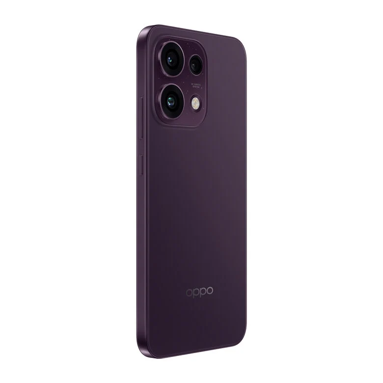 OPPO Reno16 FS 5G Smartphone Purple Black Box