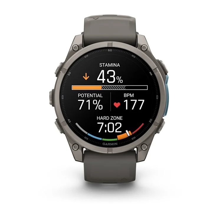 Garmin fēnix 9 3,56 cm (1.4") AMOLED 47 mm Digitale 454 x 454 Pixel Touch screen Titanio Wi-Fi GPS (satellitare)