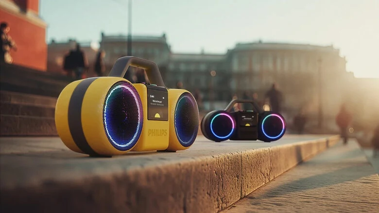 Philips The Roller Altoparlante portatile stereo Nero 60 W