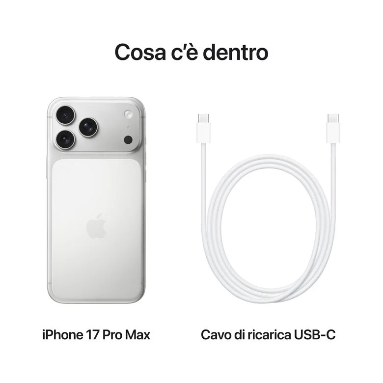 Apple iPhone 17 Pro Max 256GB Argento