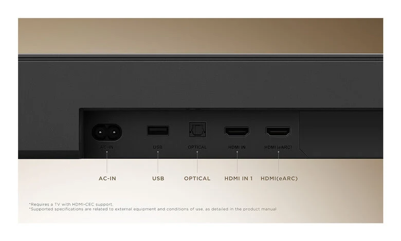TCL Q Soundbar Q65H 5.1 canali, con tecnologia Dolby Atmos, DTS: X e RAY·DANZ