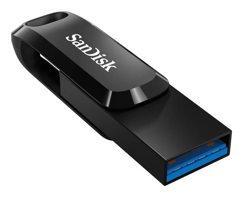 SanDisk Ultra Dual Drive Go unità flash USB 64 GB USB Type-A / USB Type-C 3.2 Gen 1 (3.1 Gen 1) Nero