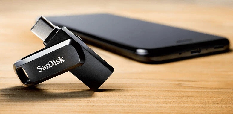SanDisk Ultra Dual Drive Go unità flash USB 64 GB USB Type-A / USB Type-C 3.2 Gen 1 (3.1 Gen 1) Nero