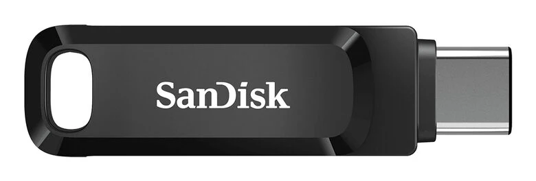 SanDisk Ultra Dual Drive unità flash USB 128 GB USB Type-A / USB Type-C 3.2 Gen 1 (3.1 Gen 1) Nero, Argento