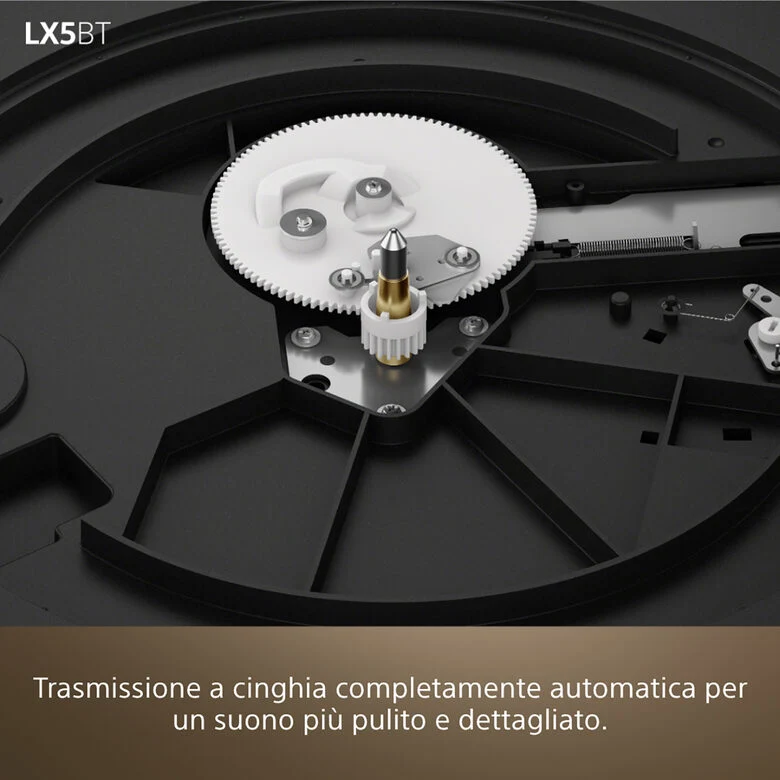Sony PS-LX5BT Giradischi con trasmissione a cinghia Nero Automatico