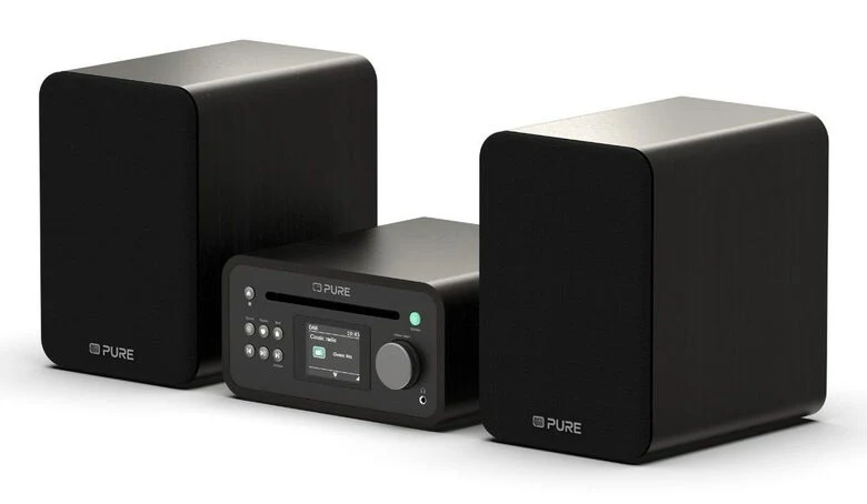 Pure Classic Stereo Mini Microsistema audio per la casa 20 W Nero
