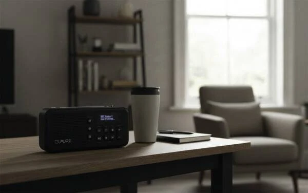 Pure Elan Radio Move Personale Digitale Nero