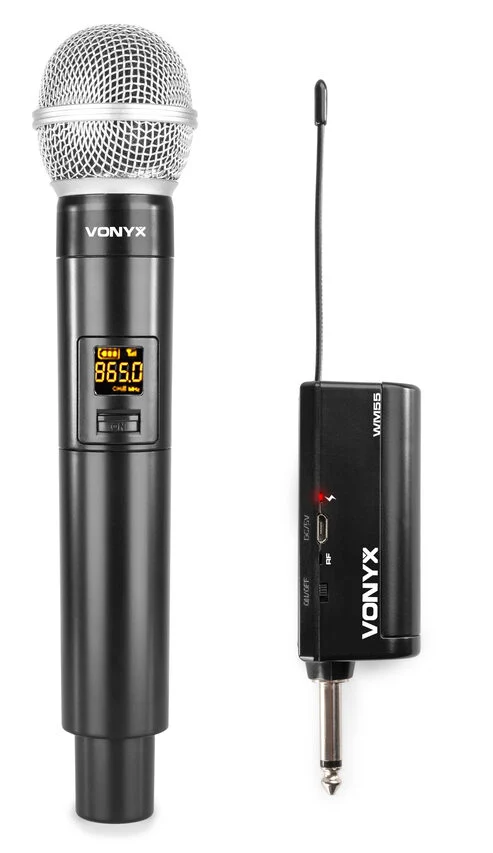 Vonyx WM55 Nero, Grigio Microfono da studio
