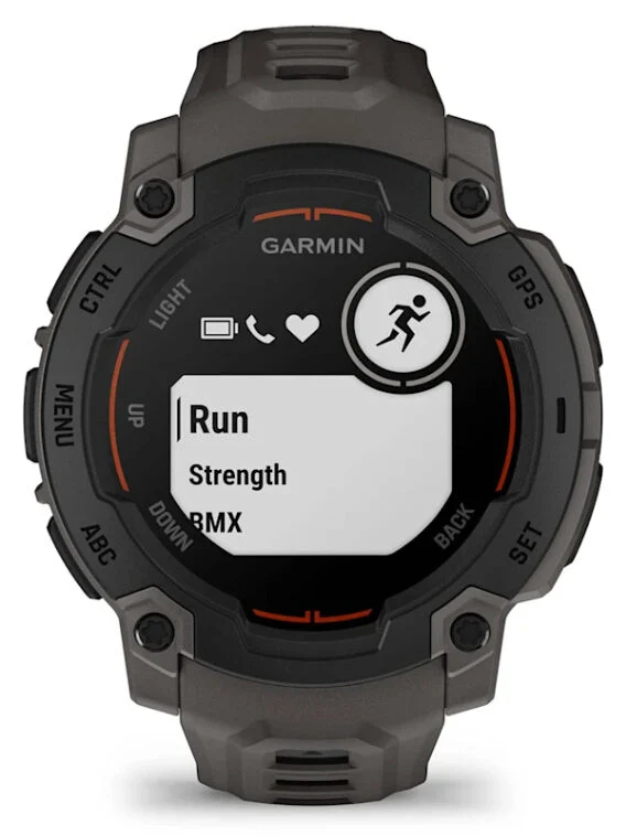 Garmin Instinct E 2,29 cm (0.9") MIP 45 mm Digitale 176 x 176 Pixel Nero GPS (satellitare)