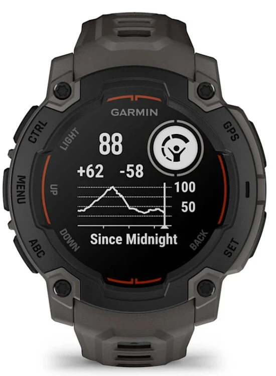 Garmin Instinct E 2,29 cm (0.9") MIP 45 mm Digitale 176 x 176 Pixel Nero GPS (satellitare)