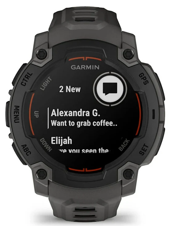 Garmin Instinct E 2,29 cm (0.9") MIP 45 mm Digitale 176 x 176 Pixel Nero GPS (satellitare)