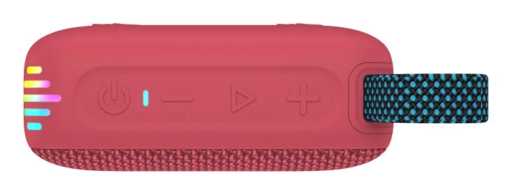 Kenwood AS-60BT-V speaker bluetooth 5.4 IPX7 rosso