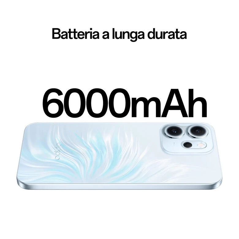 OPPO Reno14 FS Smartphone 5G 16,7 cm (6.57") Doppia SIM Android 15 USB tipo-C 12 GB 512 GB 6000 mAh Blu