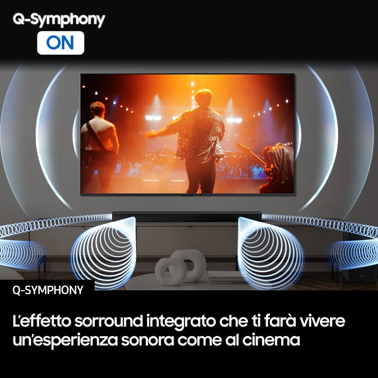Samsung Soundbar HW-B750F/ZF, Audio 5.1 canali , Wireless Dolby 5.1ch, 2025