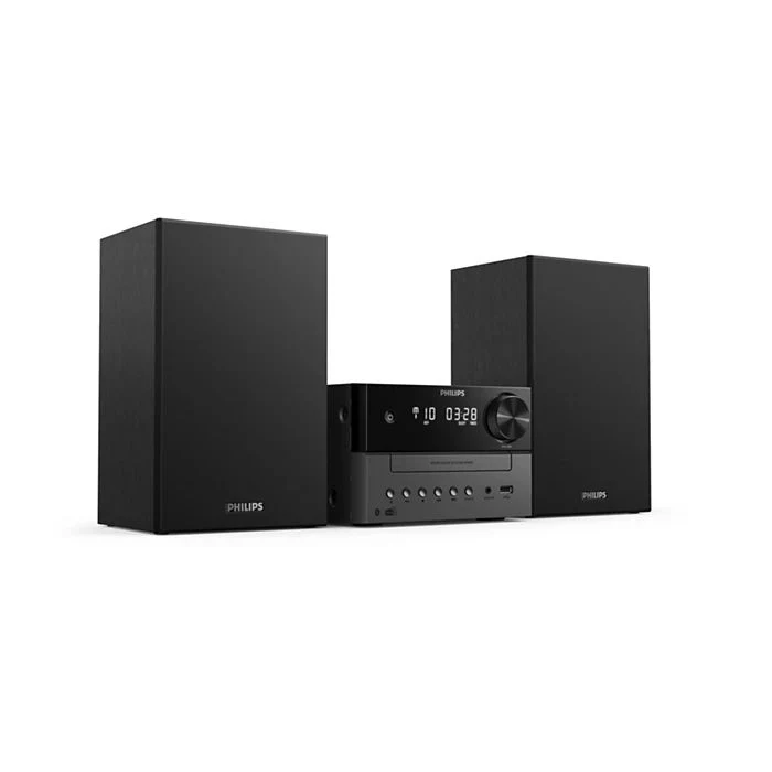 Philips TAM3505/12 Mini Hi-Fi audio Altoparlanti Bass Reflex DAB, DAB+ Nero, Grigio