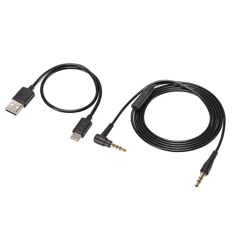 Audiotechnica ATH-S220BTK Cuffie Bluetooth fino a 60 ore Compatibili con Google Assistant e Siri