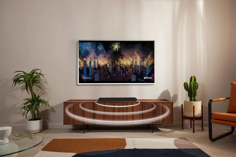 Samsung HW-S50B/ZF Soundbar canali 140W 2022, suono bilanciato e uniforme, music mode, tap sound