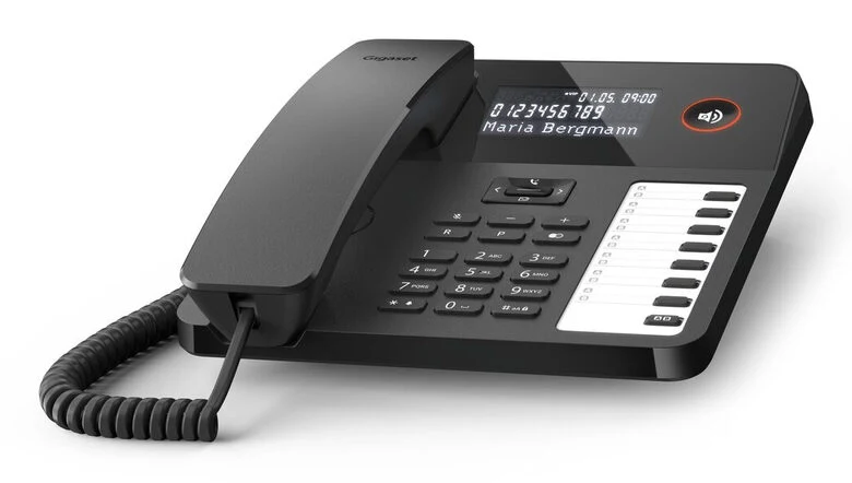 Gigaset Telefono Fisso Desk 600 Black