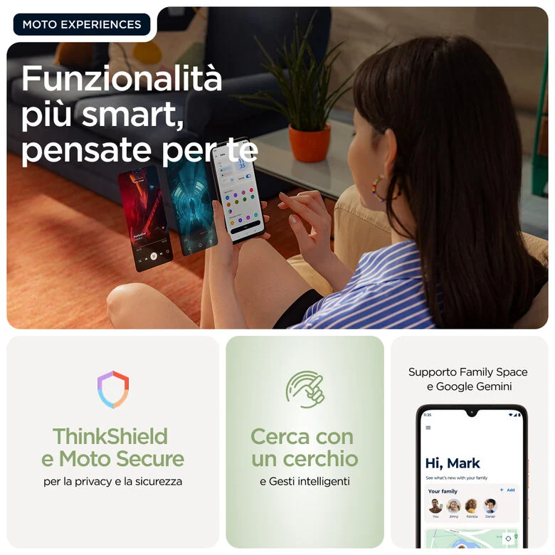 Motorola moto g06 17,5 cm (6.88") Doppia SIM Android 15 4G USB tipo-C 4 GB 128 GB 5200 mAh Verde