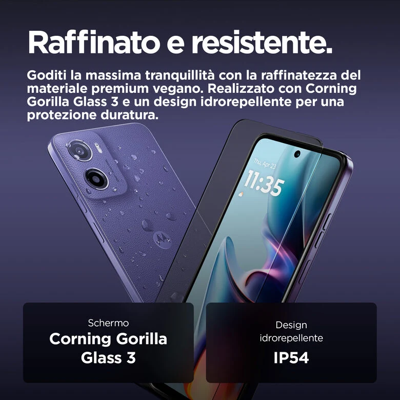 Motorola moto e15 16,9 cm (6.67") Doppia SIM Android 14 Go edition 4G Smartphone USB tipo-C 2 GB 64 GB 5200 mAh Lavanda