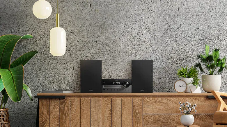 Philips TAM4505M2/12 set audio da casa Microsistema audio per la casa 80 W Nero, Grigio scuro
