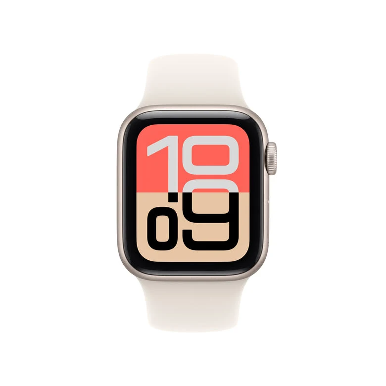 Apple Watch SE (3nd generation) SE 3 GPS 40mm Cassa Alluminio Galassia con Sport Band Galassia - S/M