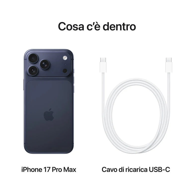 Apple iPhone 17 Pro Max 256GB Blu Profondo
