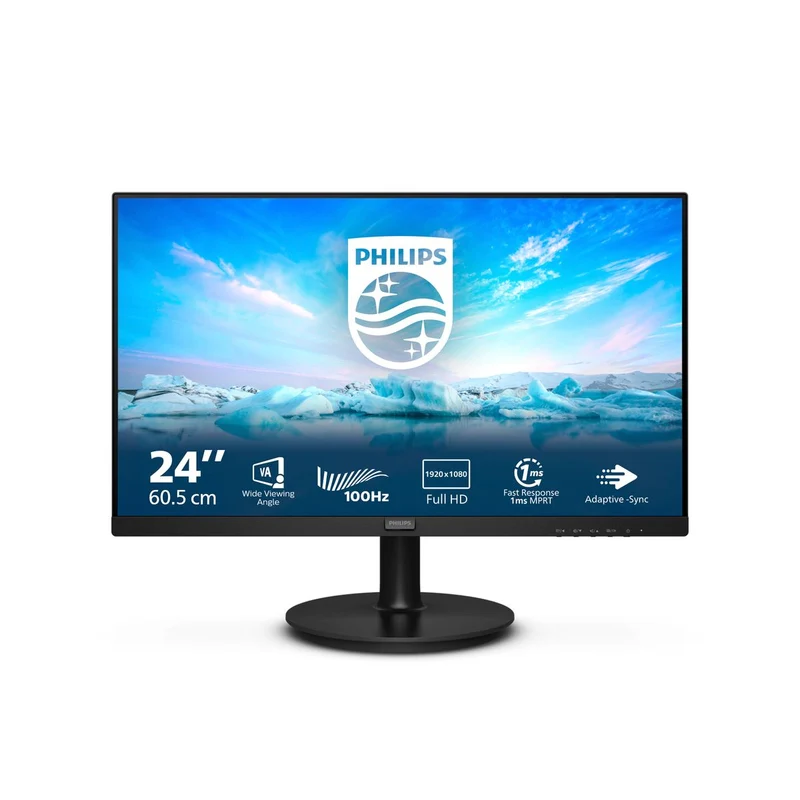 Philips 23,8 16:9 Va 1920X1080 100Hz Hdmi Vga