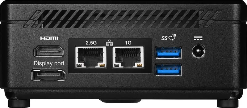 Msi Cubi 5 Barebone I5-1235U Black Dual Lan