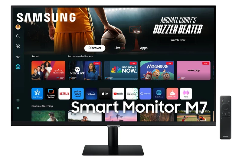 S32Dm500 Smartmonitor,Uhd,Usb-C,Speaker,Telecomand
