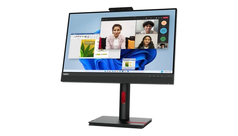 Lenovo Ts Thinkvision Tiny-In-One 23.8Fhd Ips Touch Wb+Sp