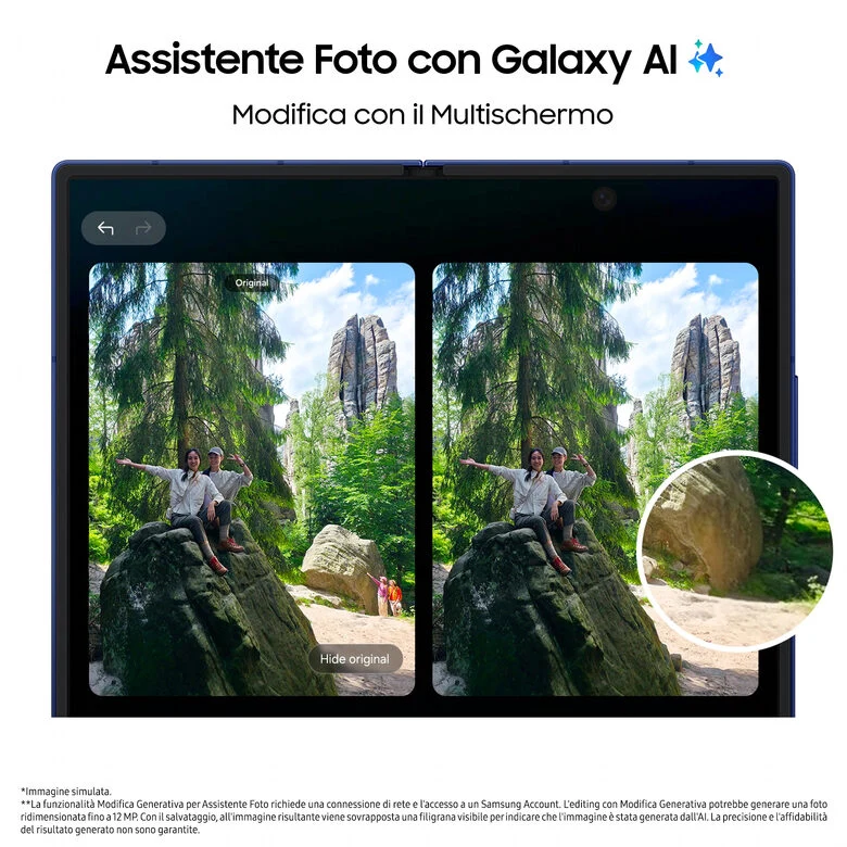 Samsung Galaxy Z Fold 7 Smartphone 12/512GB, Blu