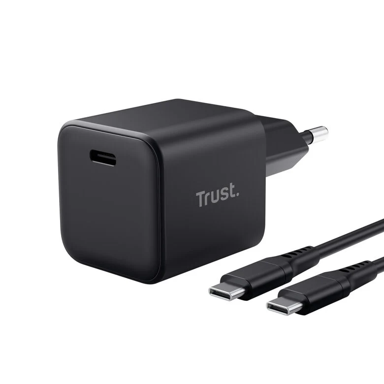 Trust 26046 Caricabatterie per dispositivi mobili Universale Nero AC Ricarica rapida Interno