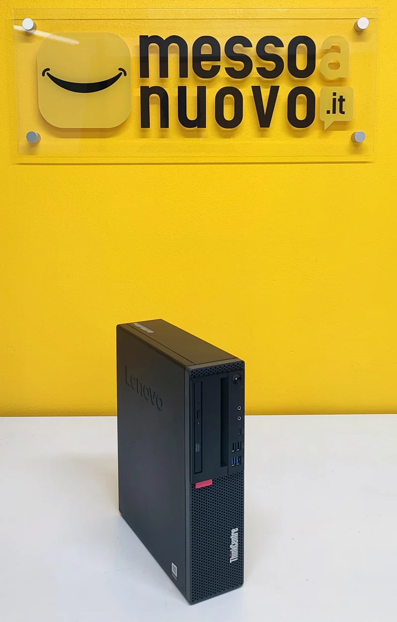 Lenovo ThinkCentre M920s SFF | Intel Core 8Gen | Ram 16GB | SSD 512GB + HDD 10TB | WiFi Bluetooth Windows 11 Pro - Prestazioni Elevate, Ampia Archiviazione