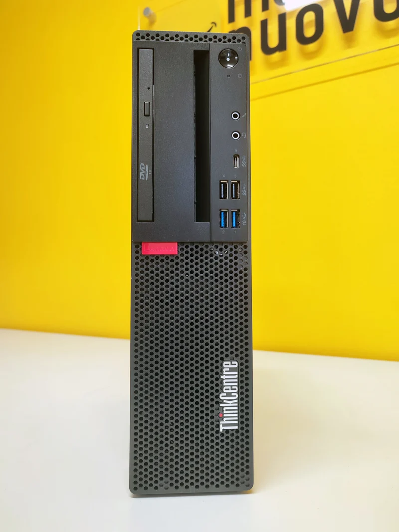 Lenovo ThinkCentre M920s SFF | Intel Core 8Gen | Ram 16GB | SSD 512GB + HDD 10TB | WiFi Bluetooth Windows 11 Pro - Prestazioni Elevate, Ampia Archiviazione