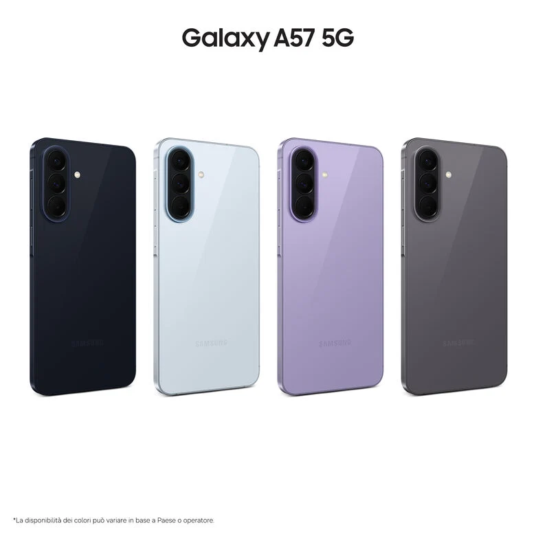 Samsung Galaxy A57 5G 17 cm (6.7") Doppia SIM Android 16.0 USB tipo-C 8 GB 256 GB 5000 mAh Grigio