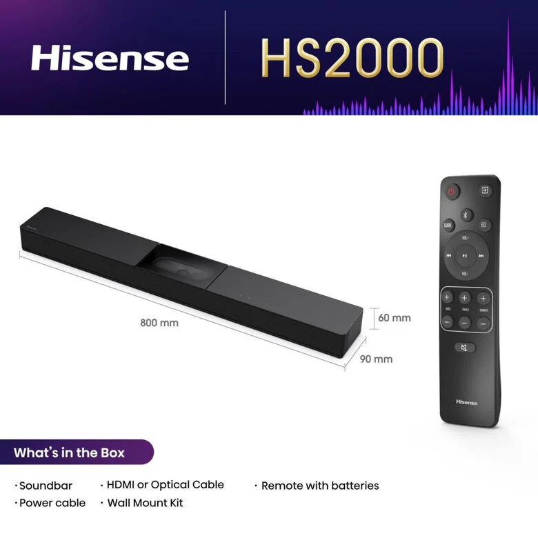 Hisense HS2000 2.1 canali 240 W