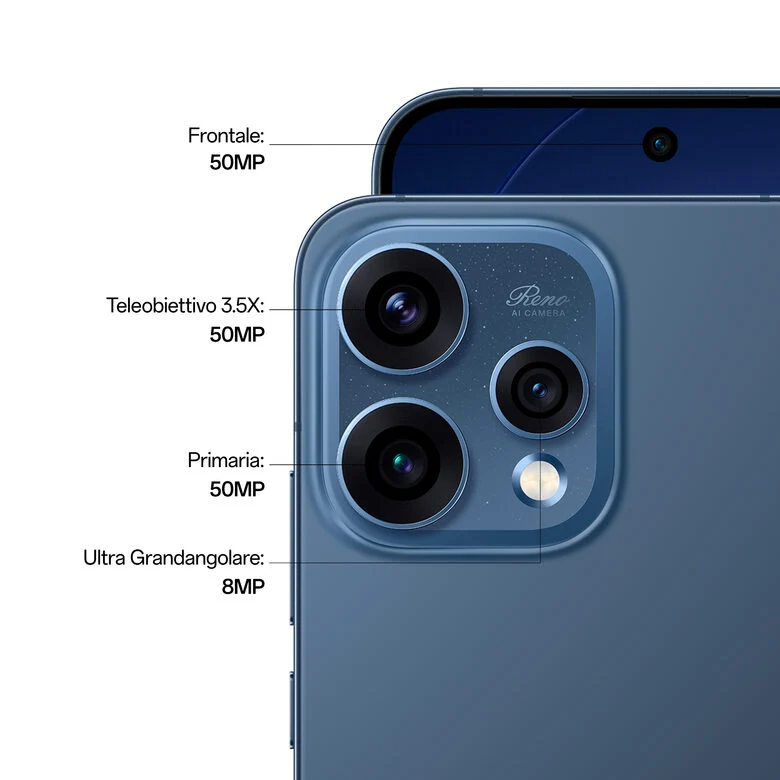 OPPO Reno15 5G Smartphone Twilight Black Box