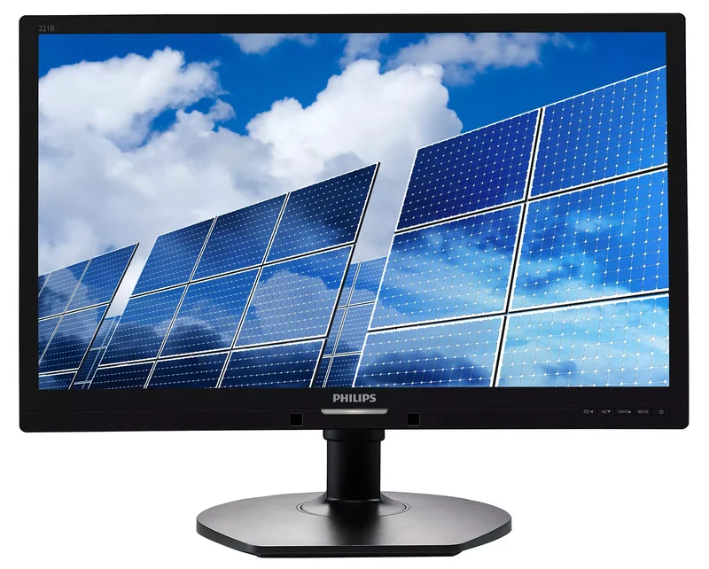 Philips 221B6L Monitor 22" 1920x1080 Pixel FullHD Luminosità 250 cd/m² Tempo di risposta 5ms Contrasto 1000:1 Casse audio DVI VGA USB