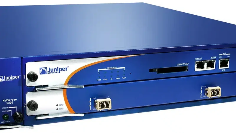 Juniper NS-5200 Switch di rete Firewall VPN DDoS Sistema di sicurezza di rete avanzato perfetto per grandi aziende