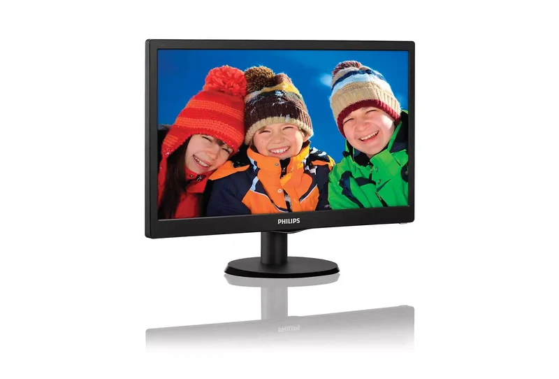 Philips 193V5LSB2 Monitor LCD LED 18.5" 1366 x 768 Pixel a 60 Hz Luminosità 200 cd/m² Tempo di risposta 5ms Contrasto 700:1