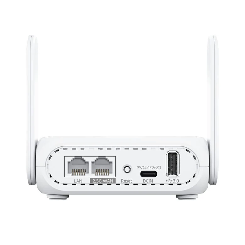 ASUS RT-BE58 Go router wireless 2.5 Gigabit Ethernet Dual-band (2.4 GHz/5 GHz) Bianco